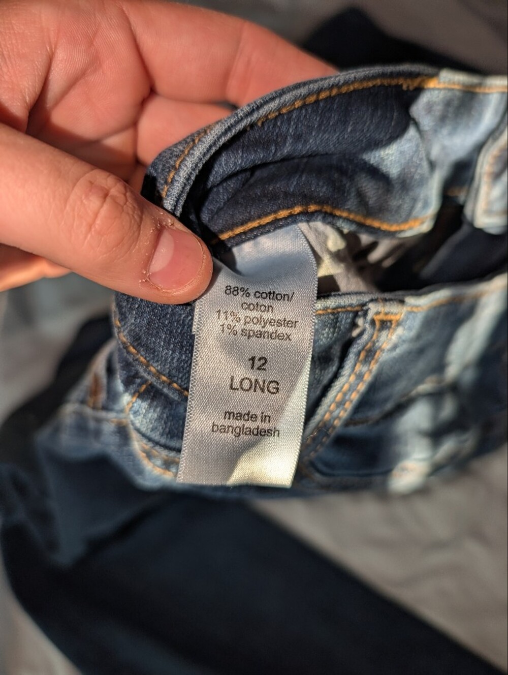 Maurices High-Waist Straight Long Jeans - Picture 3 of 4
